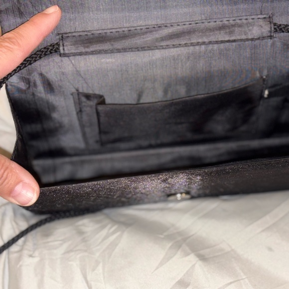 Elegant Black Evening Clutch - Picture 6 of 6